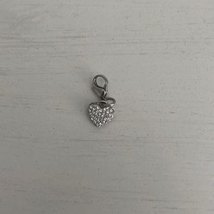Origami owl heart charm